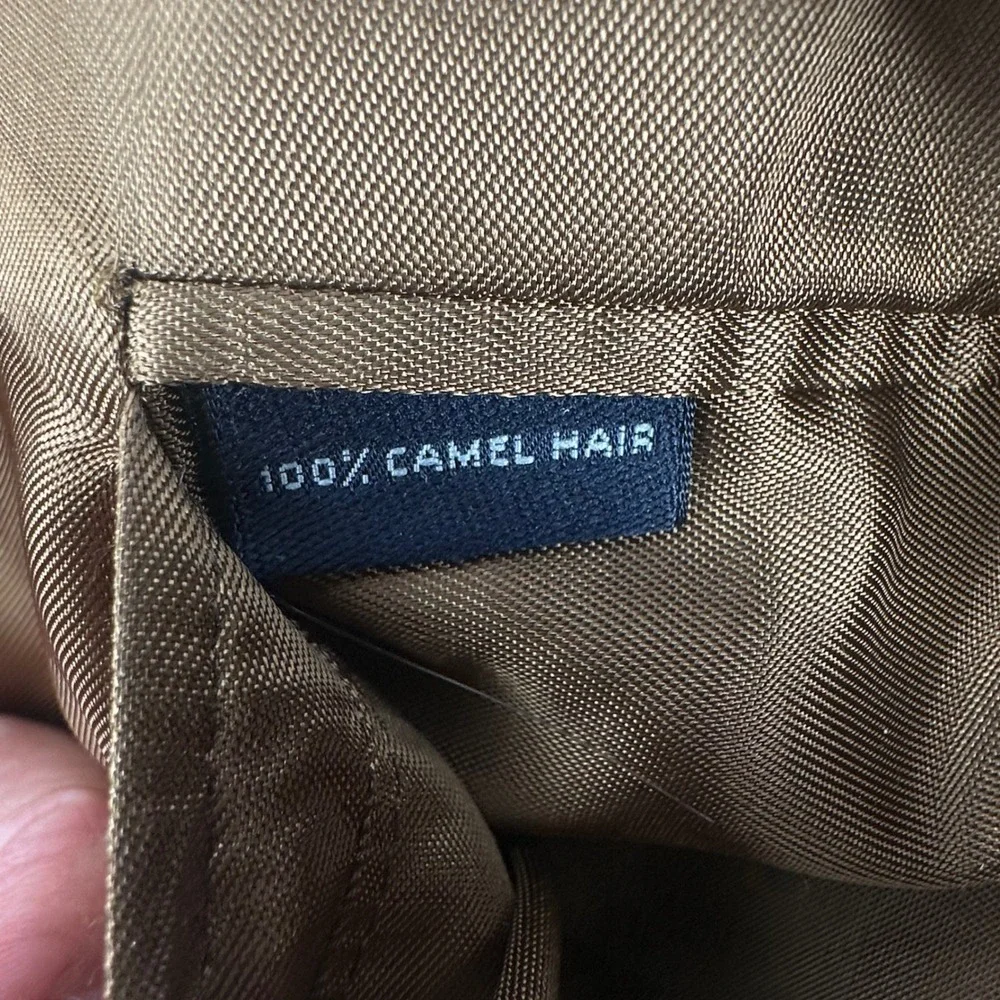 Brooks Brothers Camel Hair Blazer Men 44L Tan Brown Old Money Quiet Luxury